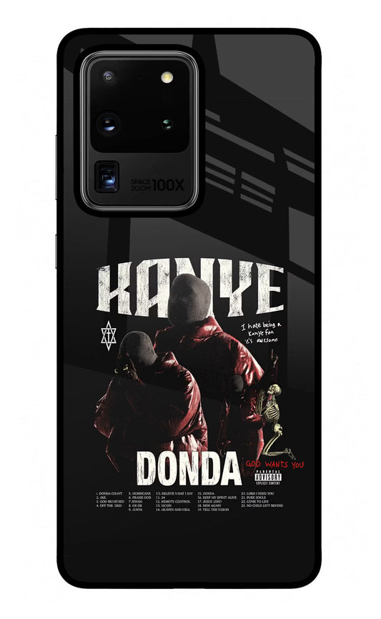 Donda Kanye West Samsung S20 Ultra Glass Case