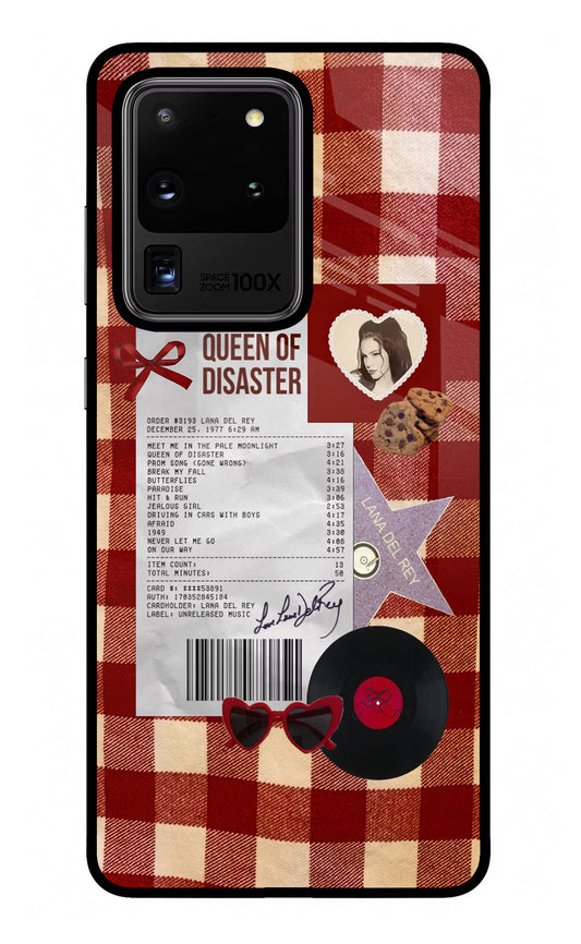 Queen of Disaster Samsung S20 Ultra Glass Case