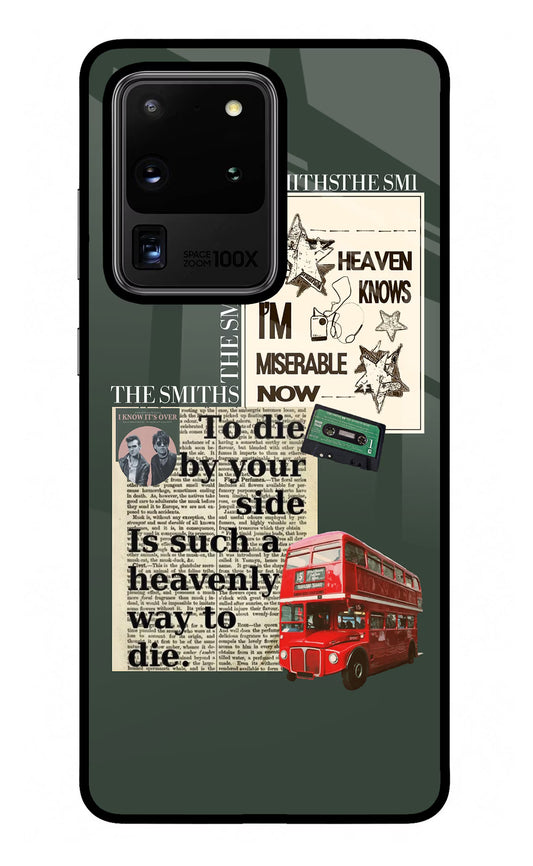 The Smiths Samsung S20 Ultra Glass Case