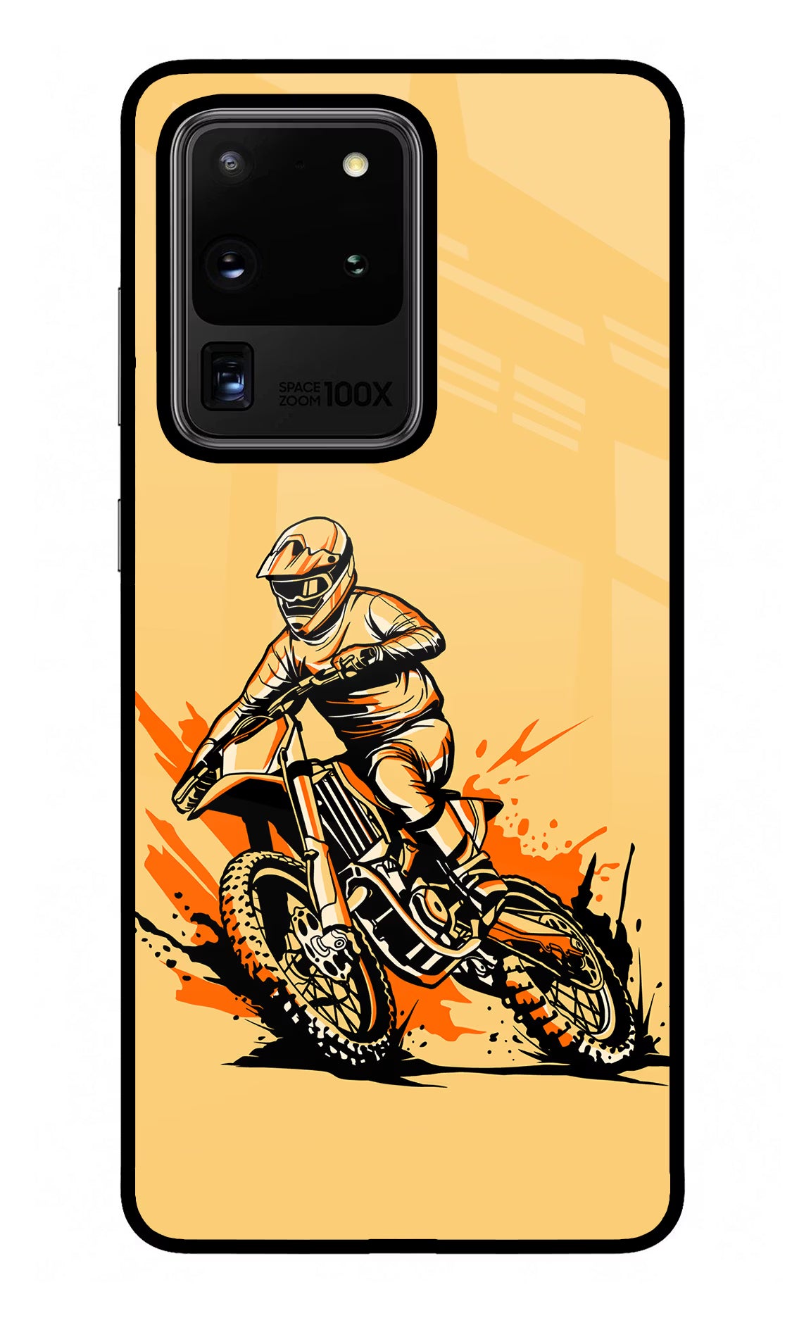 Off-Road Fury Samsung S20 Ultra Glass Case Back Cover by Casekaro