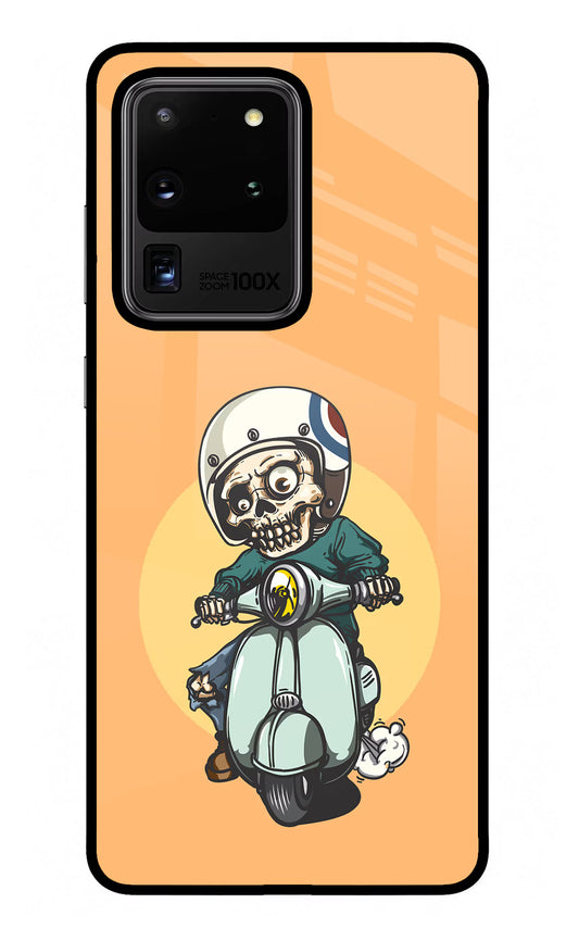 Undead Biker Samsung S20 Ultra Glass Case