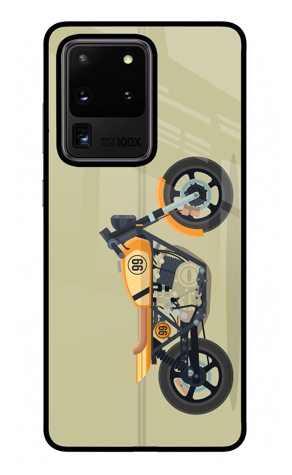 Vertical Speedster Samsung S20 Ultra Glass Case