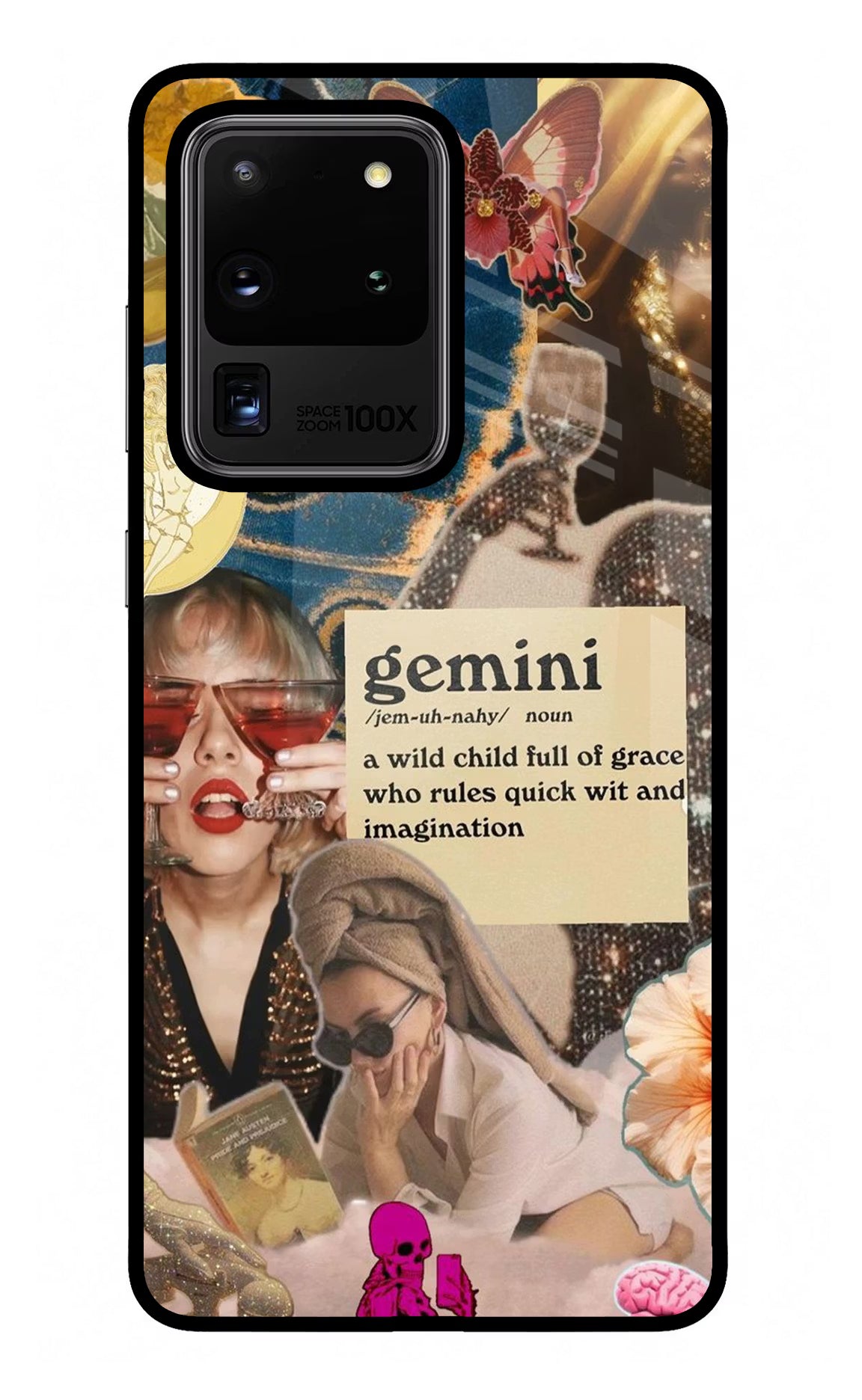 Gemini Zodiac Samsung S20 Ultra Glass Case