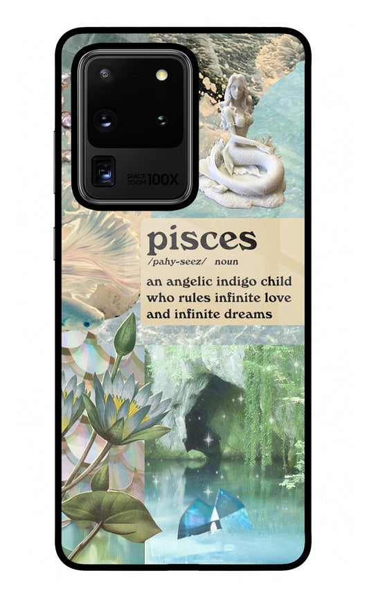 Pisces Zodiac Samsung S20 Ultra Glass Case