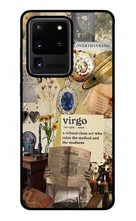 Virgo Zodiac Samsung S20 Ultra Glass Case