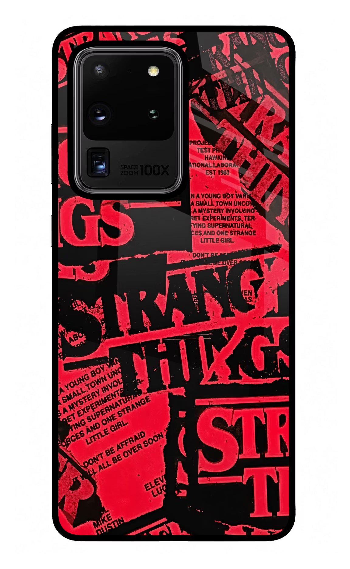 Ordinary Things Samsung S20 Ultra Glass Case Back Cover by Casekaro