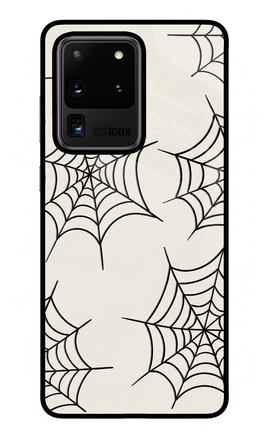 Spider Web Samsung S20 Ultra Glass Case