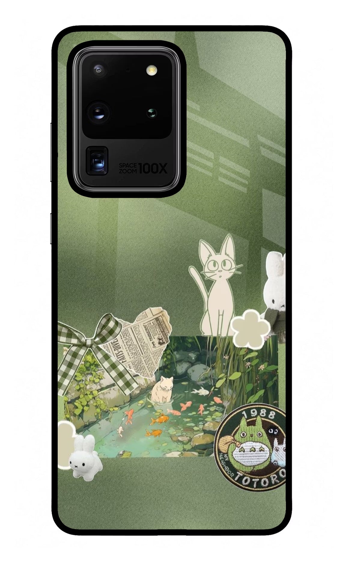 Aesthetic anime Samsung S20 Ultra Glass Case