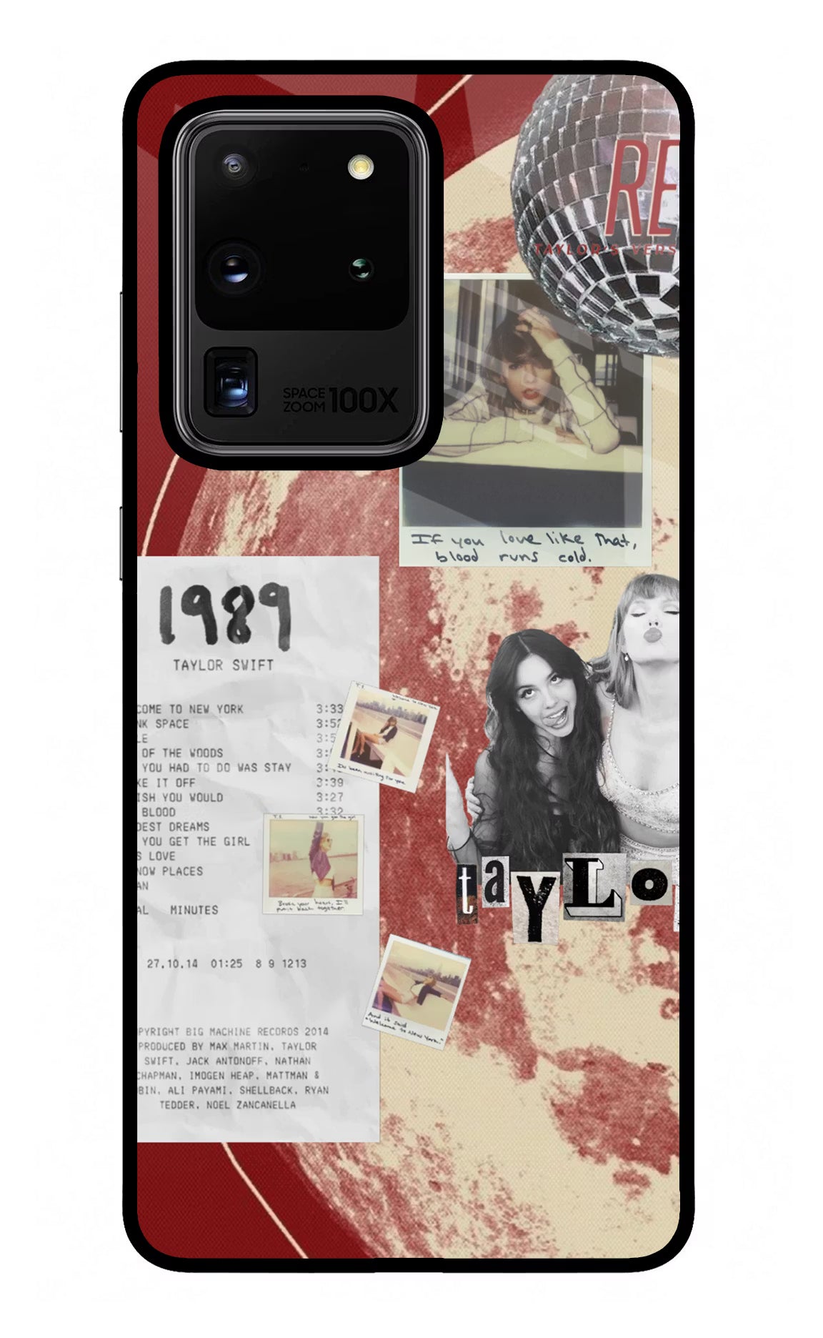 Taylor Swift Samsung S20 Ultra Glass Case