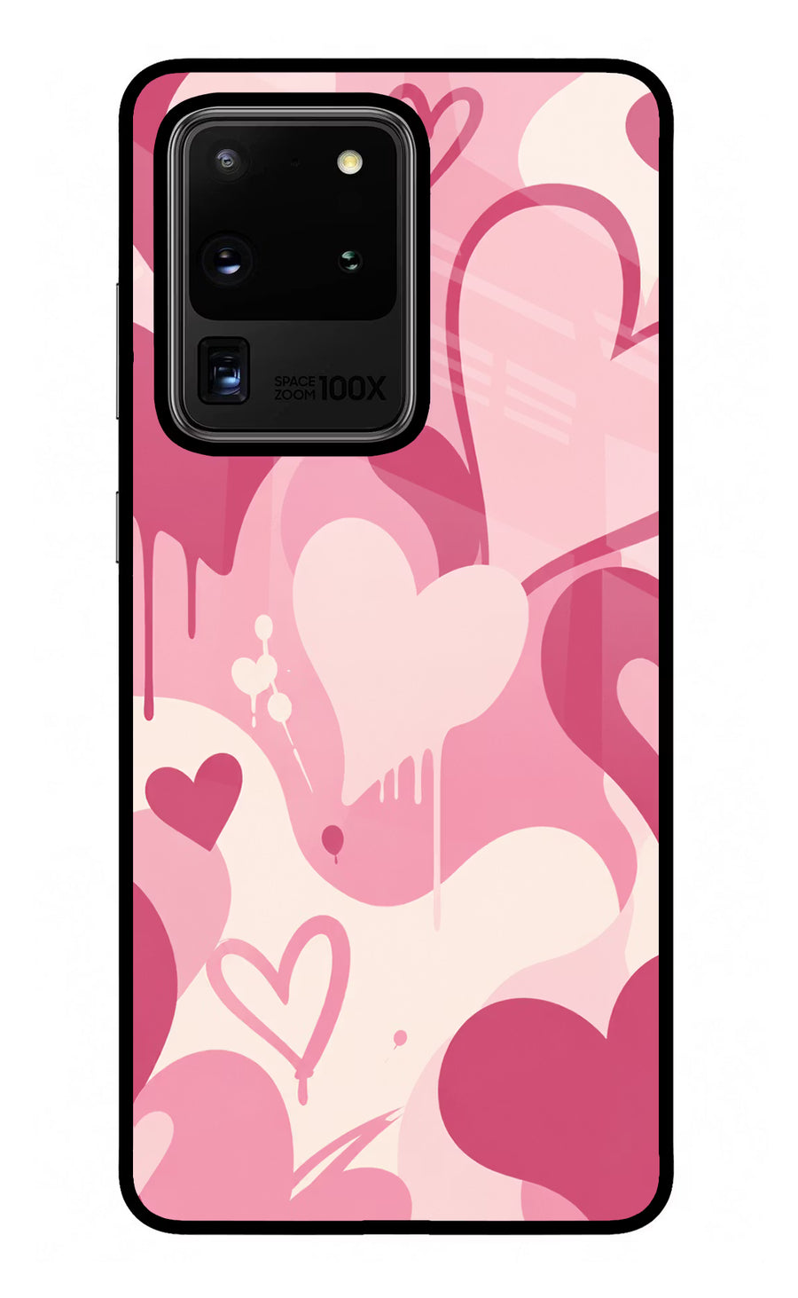 Hearty case Samsung S20 Ultra Back Cover, Glass case