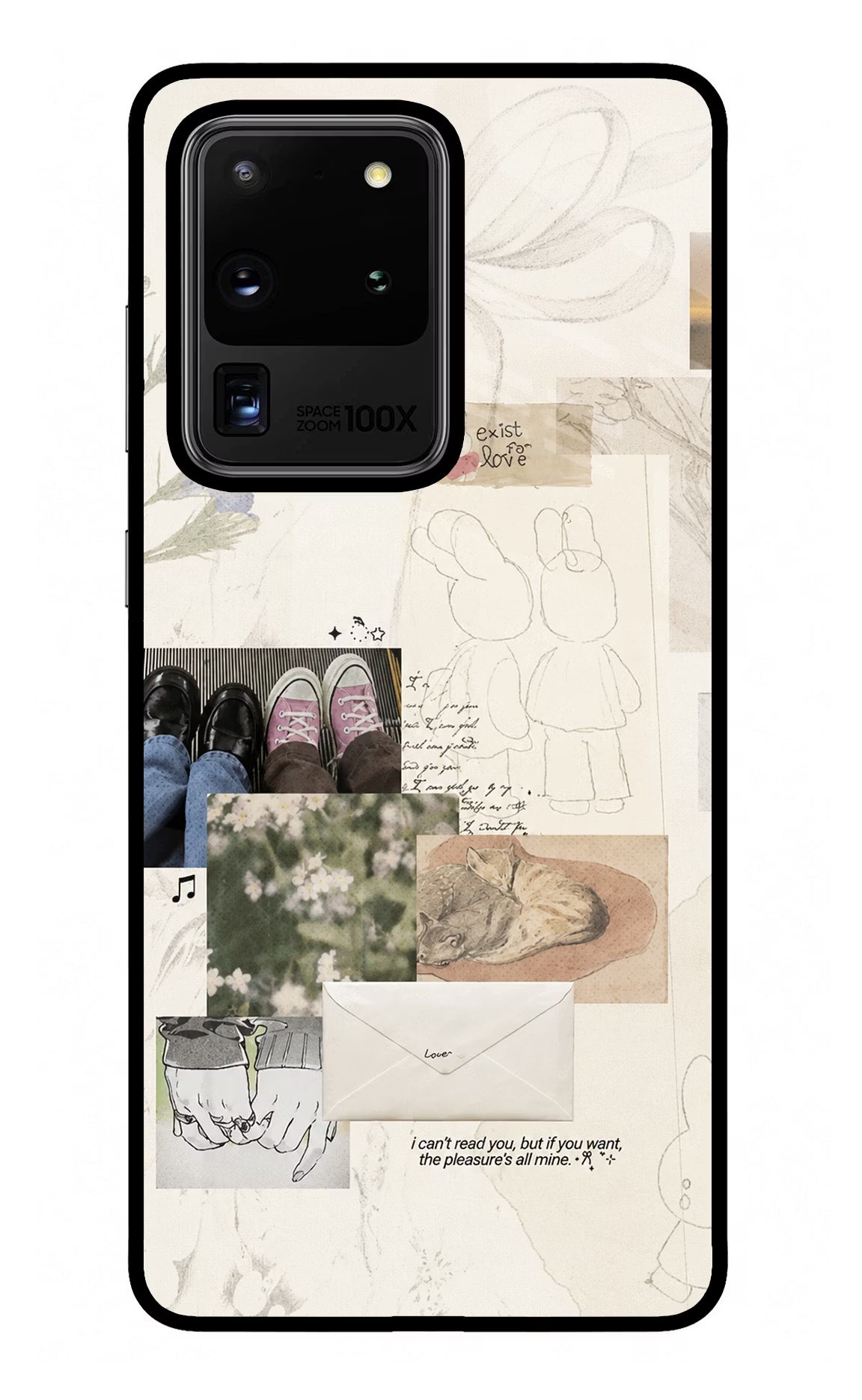 Soft Aesthetic Samsung S20 Ultra Glass Case