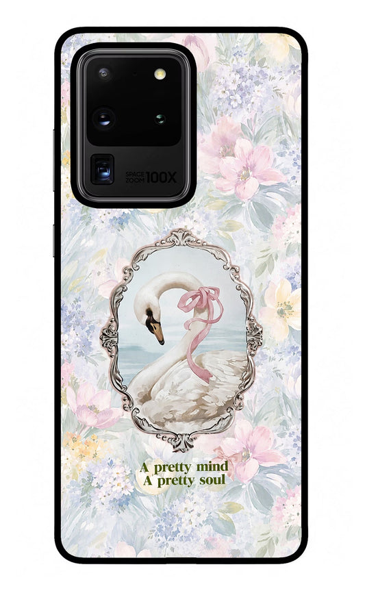 Pretty Mind Pretty Soul Samsung S20 Ultra Glass Case