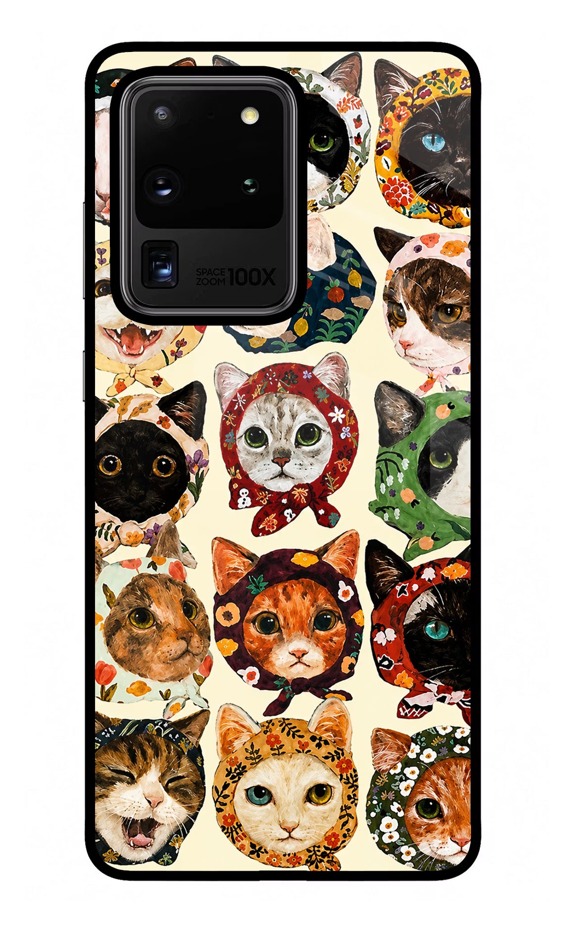 Cool Cat Samsung S20 Ultra Glass Case