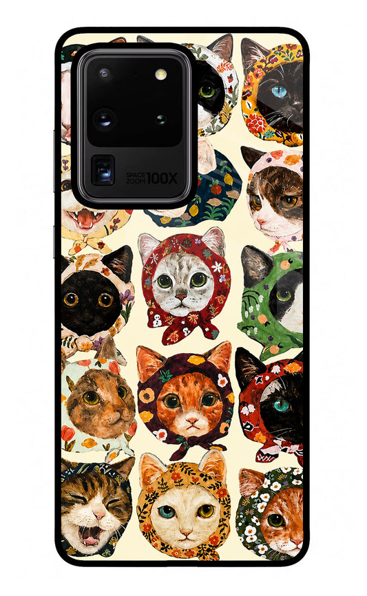 Cool Cat Samsung S20 Ultra Glass Case