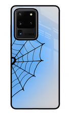 Blue Web Samsung S20 Ultra Glass Case
