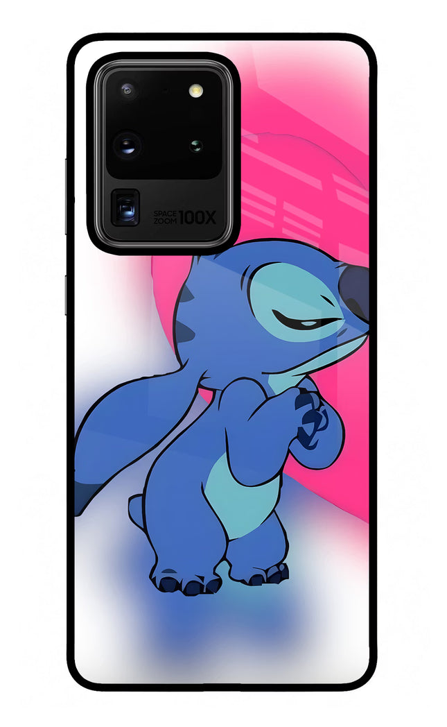 Stitch Hug Samsung S20 Ultra Glass Case