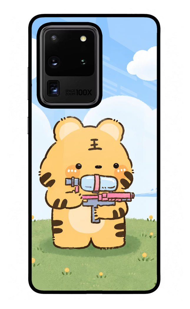 Tiger Treat Samsung S20 Ultra Glass Case