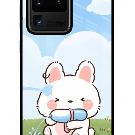 Bunny Treat Samsung S20 Ultra Glass Case