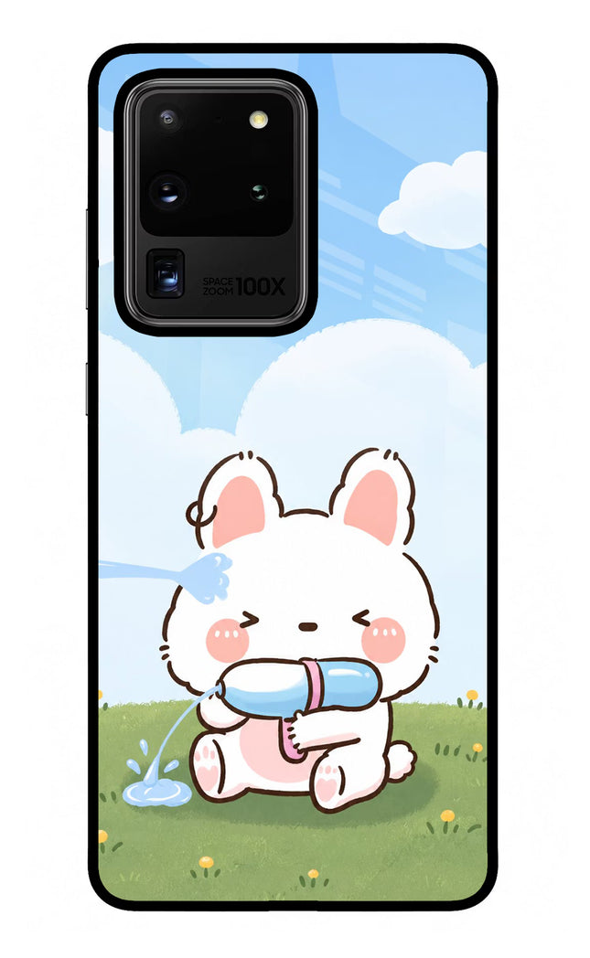Bunny Treat Samsung S20 Ultra Glass Case