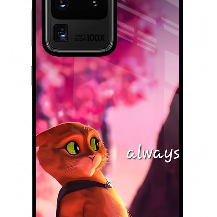 Always Cat Samsung S20 Ultra Glass Case