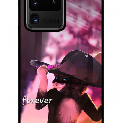 Forever Cat Samsung S20 Ultra Glass Case
