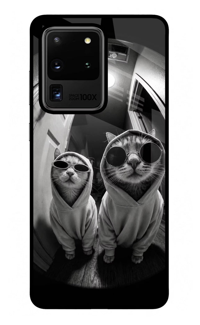 Hood Cats Samsung S20 Ultra Glass Case