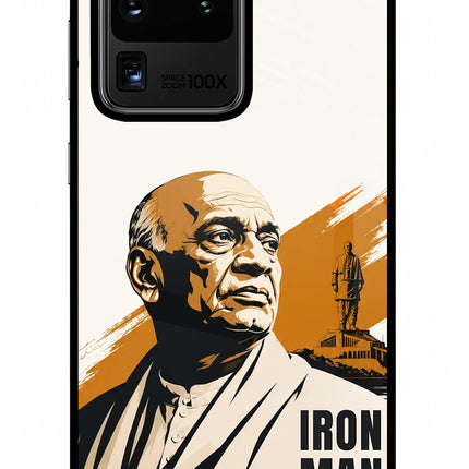 Sardar Patel Iron Will Samsung S20 Ultra Glass Case