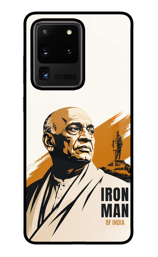 Sardar Patel Iron Will Samsung S20 Ultra Glass Case