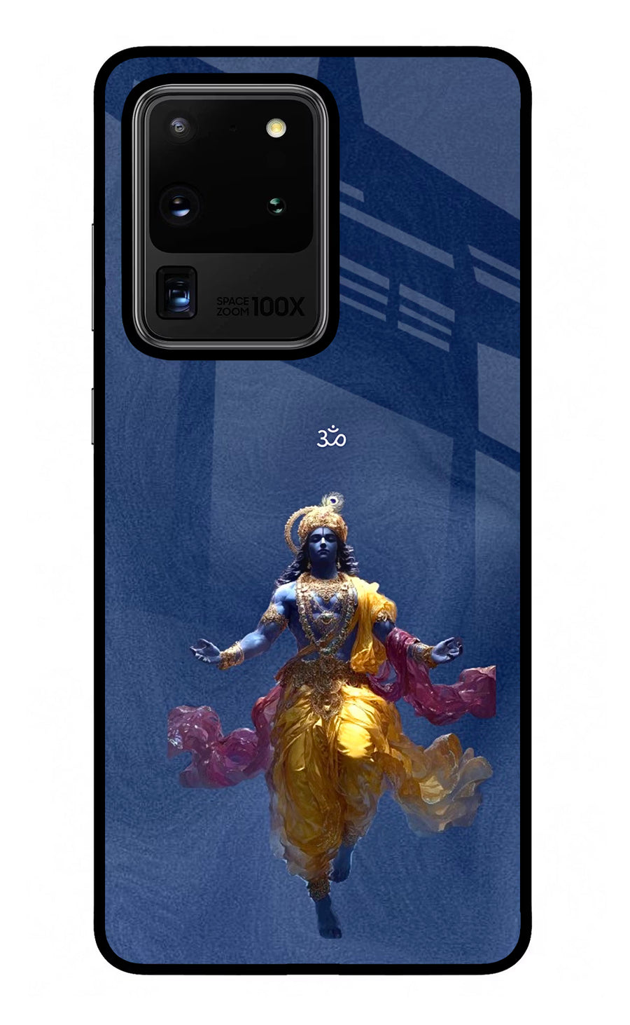 Cosmic Krishna Samsung S20 Ultra Back Cover, Glass case