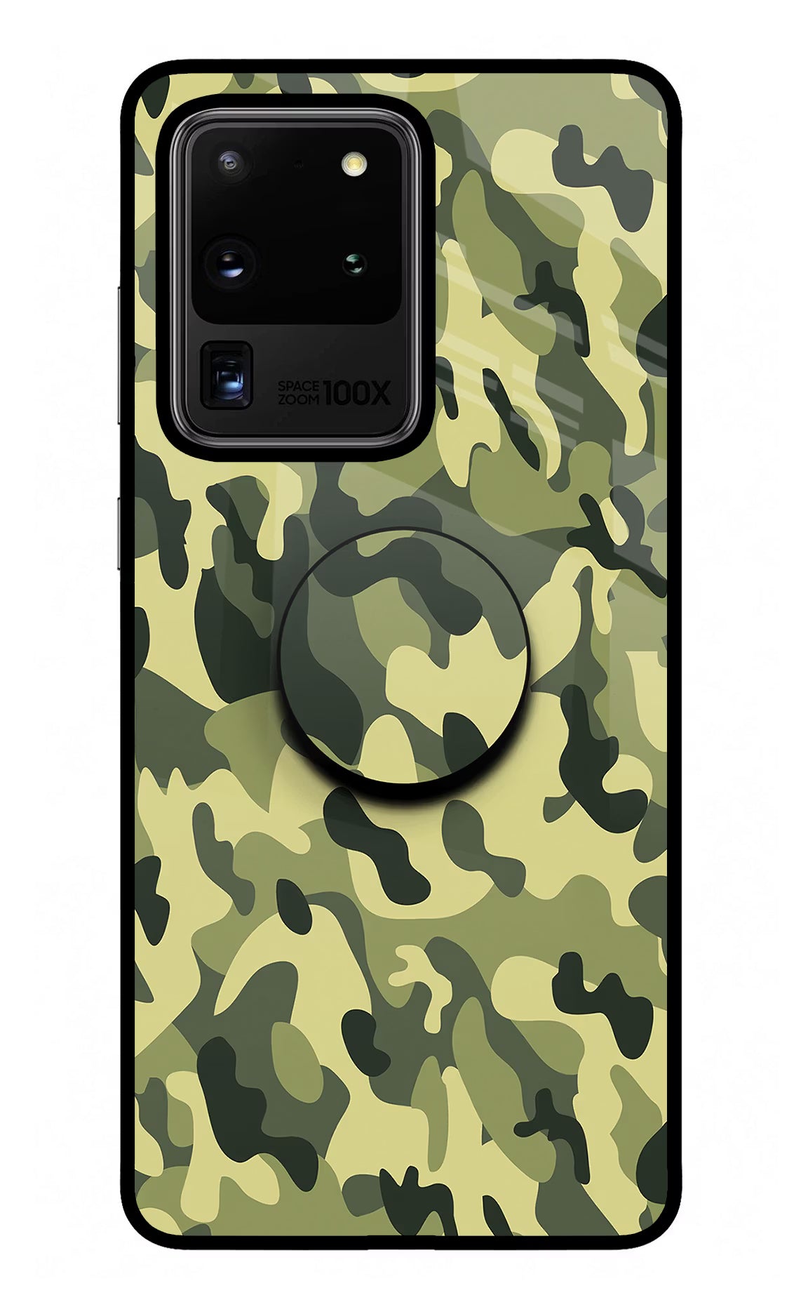 Camouflage Samsung S20 Ultra Pop Case by Casekaro