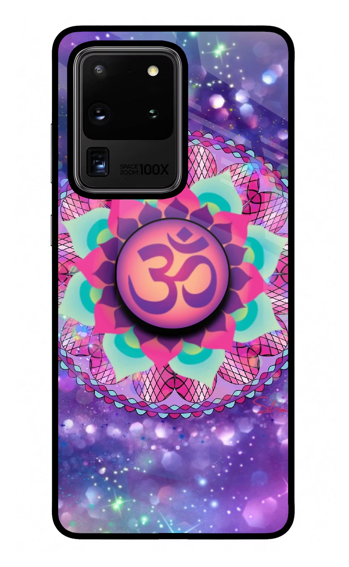 Om Purple Samsung S20 Ultra Pop Case by Casekaro