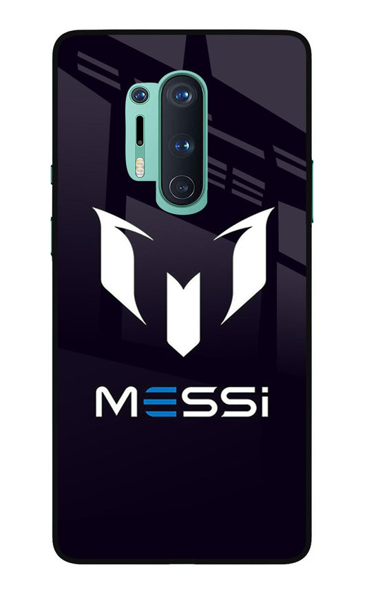 Messi Logo Oneplus 8 Pro Glass Case