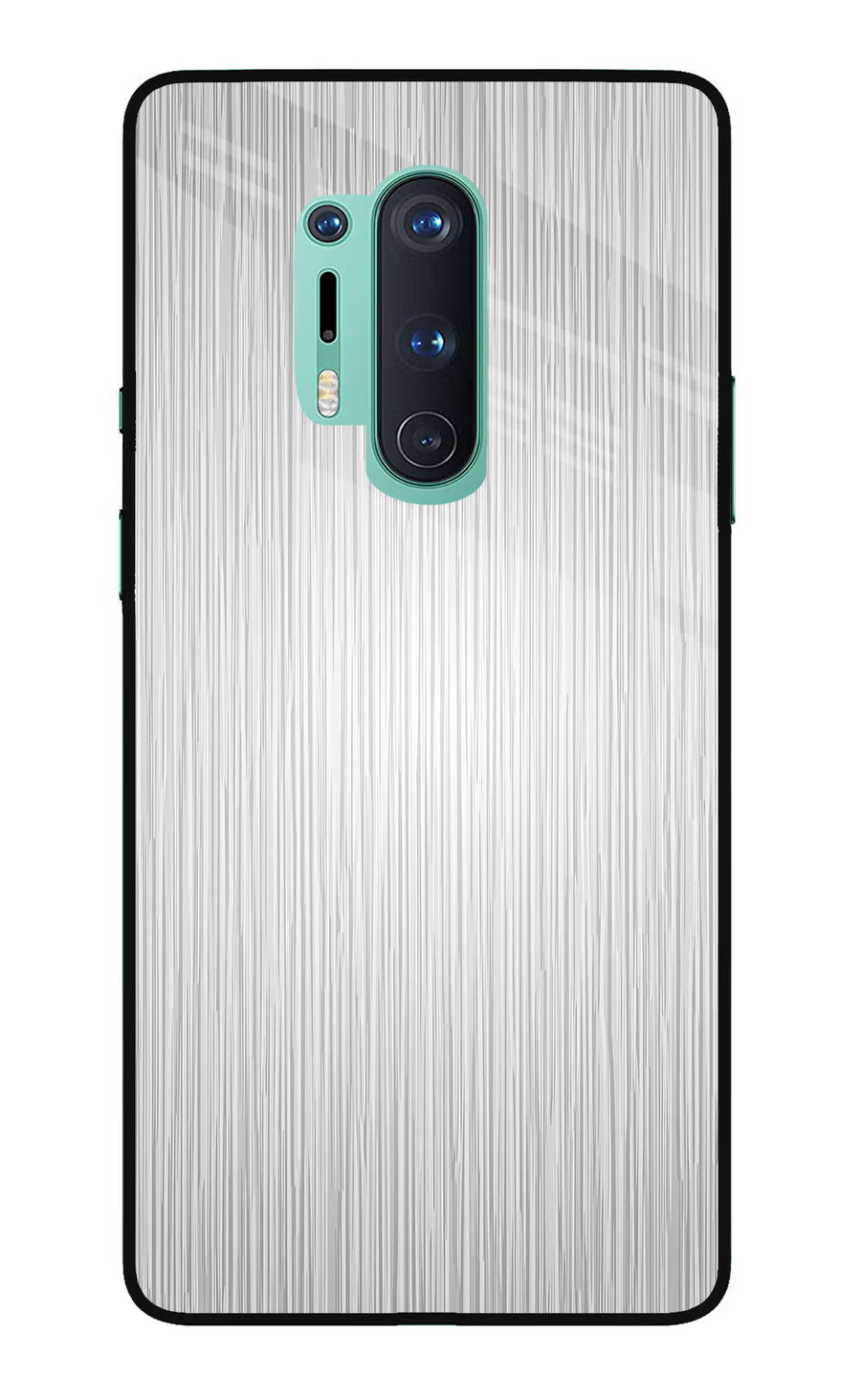 Wooden Grey Texture Oneplus 8 Pro Back Cover, Glass case