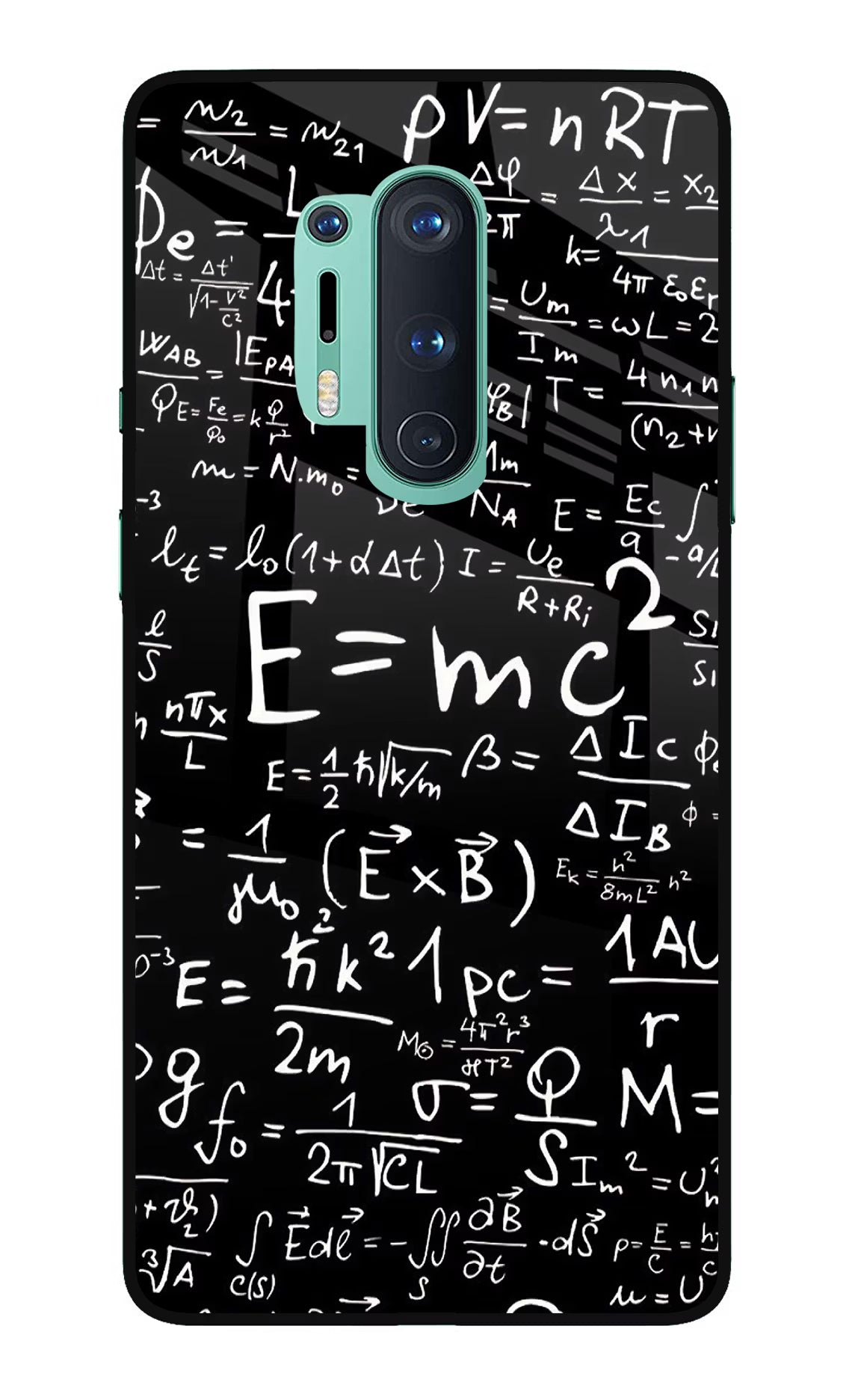 Physics Formula Oneplus 8 Pro Glass Case