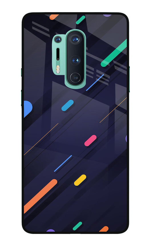 Abstract Design Oneplus 8 Pro Glass Case