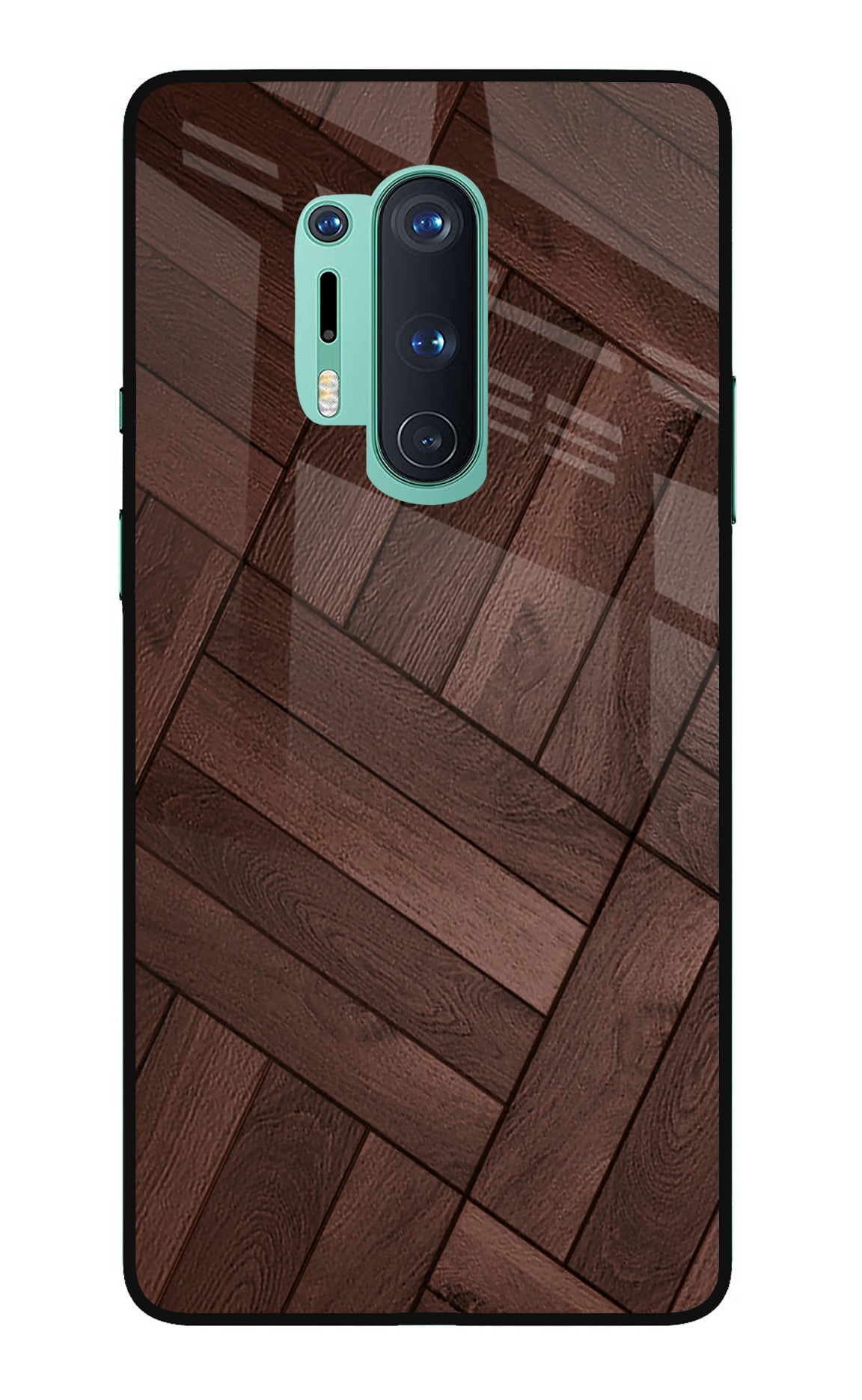 Wooden Texture Design Oneplus 8 Pro Back Cover