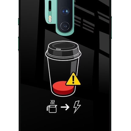 Coffee Oneplus 8 Pro Glass Case