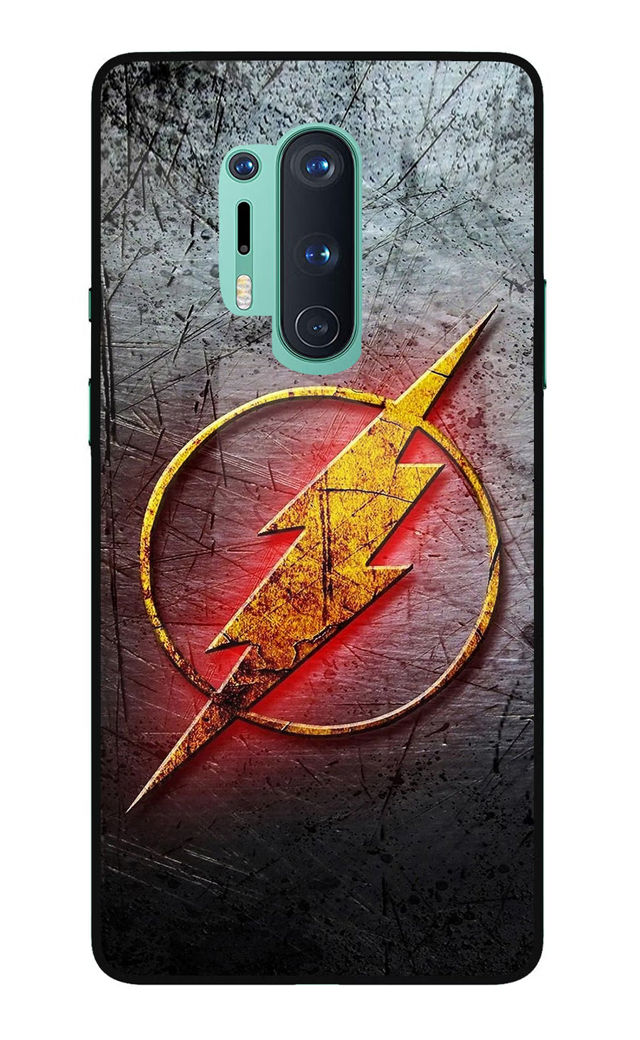 Flash Oneplus 8 Pro Back Cover, Glass case