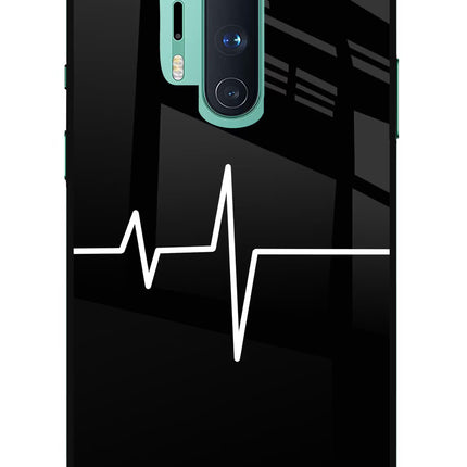 Heart Beats Oneplus 8 Pro Glass Case