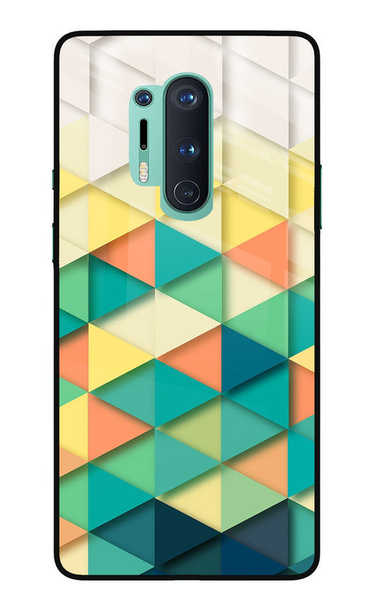 Abstract Oneplus 8 Pro Glass Case