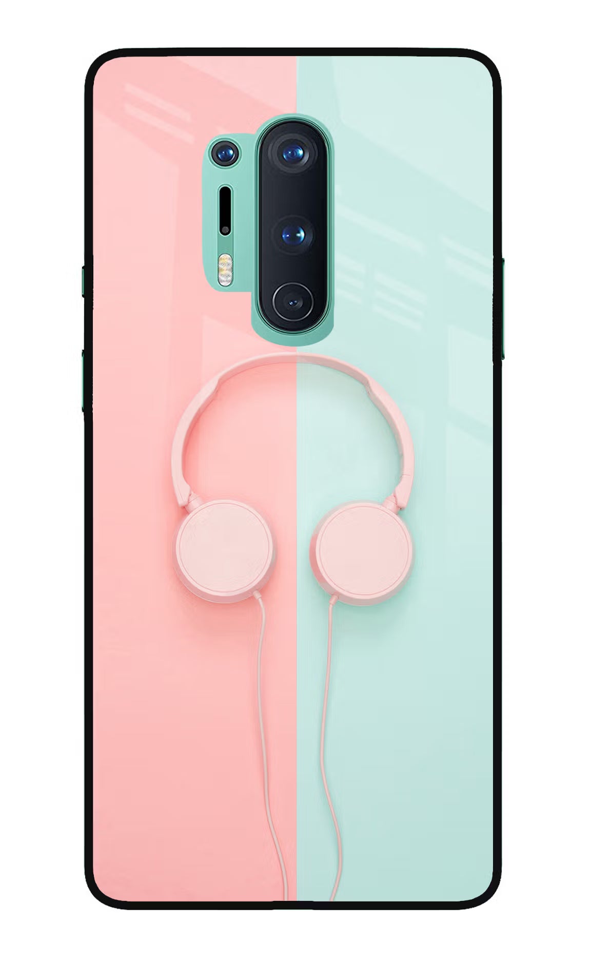 Music Lover Oneplus 8 Pro Glass Case Back Cover by Casekaro
