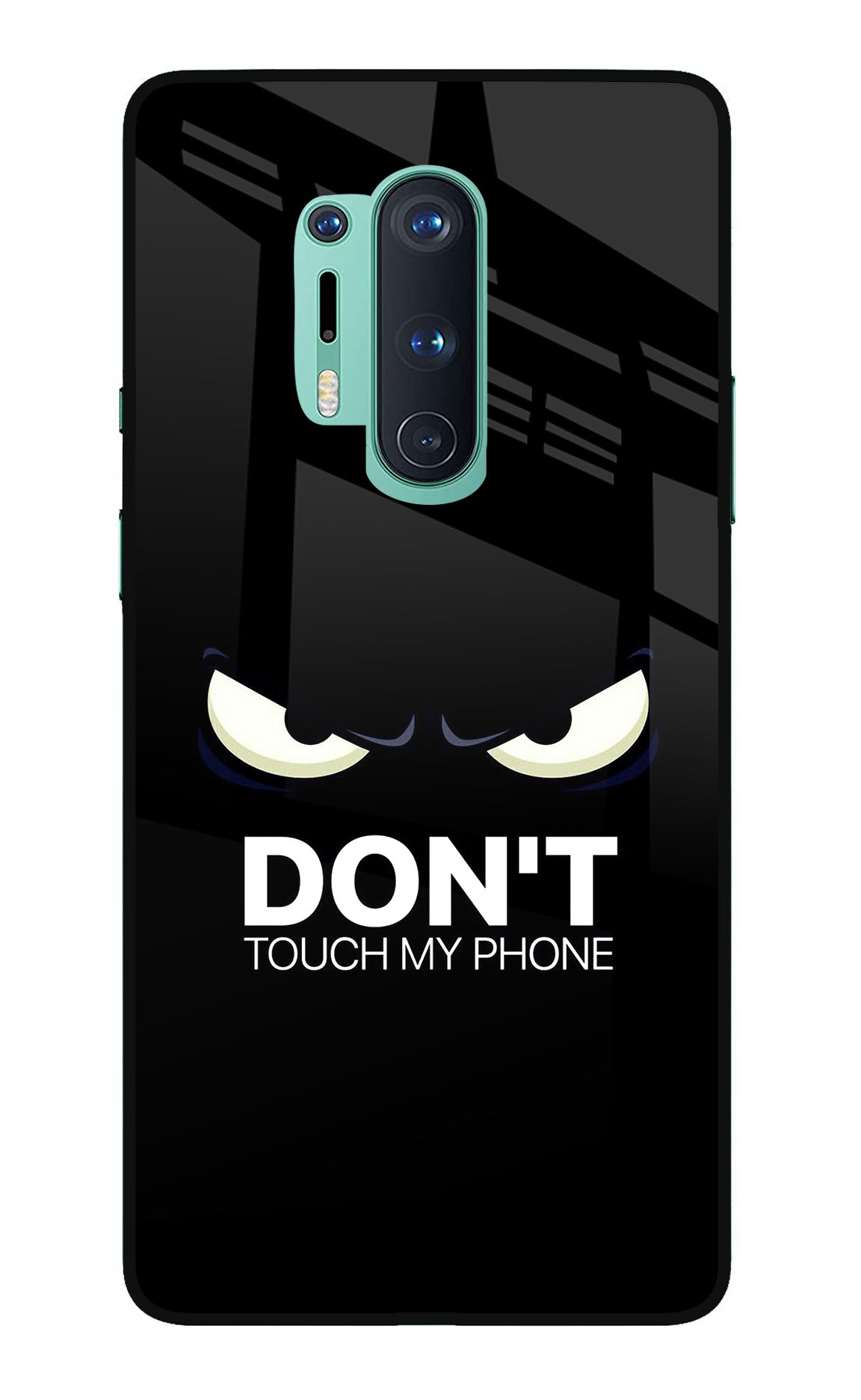 Don'T Touch My Phone Oneplus 8 Pro Back Cover