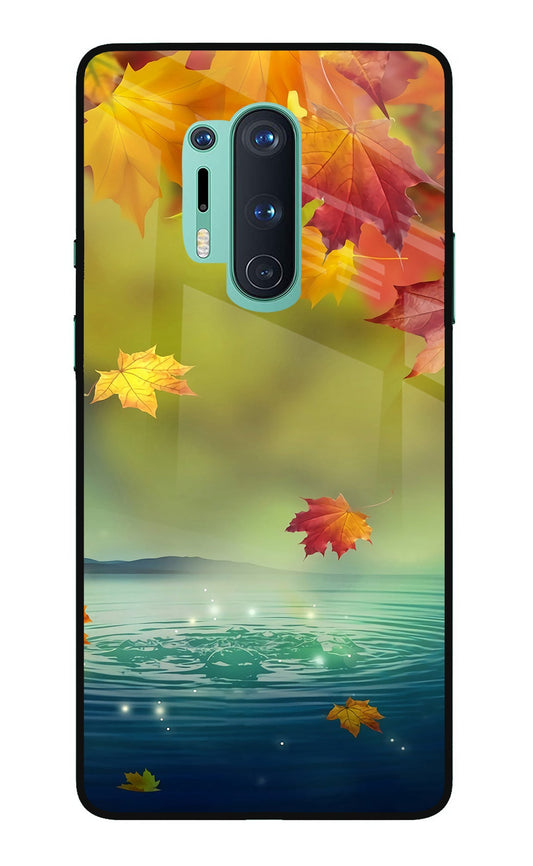 Flowers Oneplus 8 Pro Glass Case