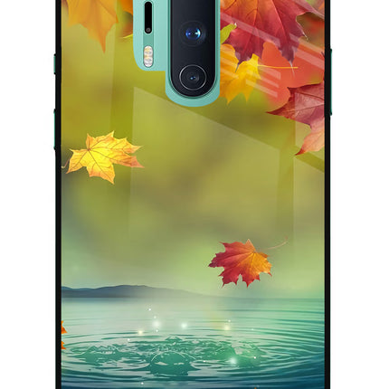 Flowers Oneplus 8 Pro Glass Case