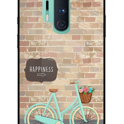 Happiness Artwork Oneplus 8 Pro Glass Case
