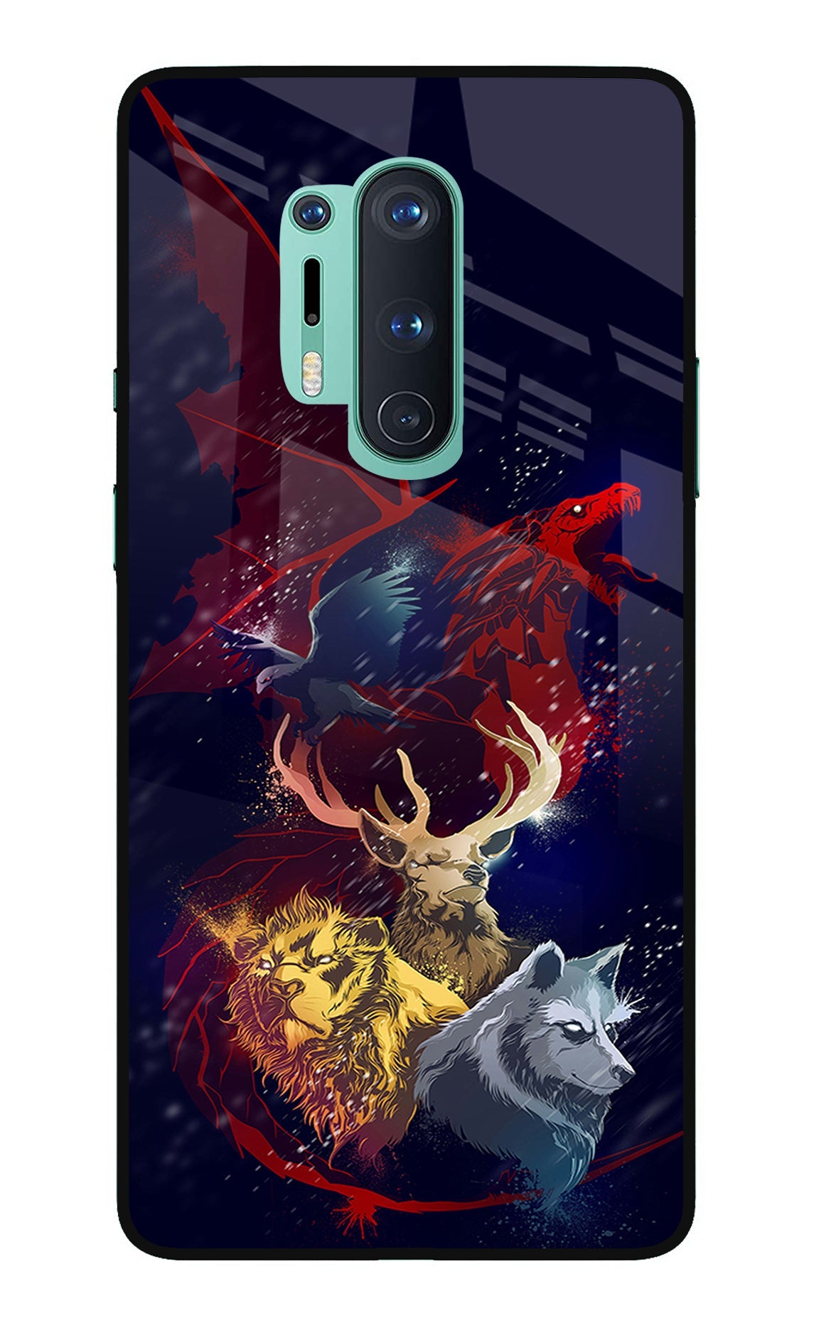 Game Of Thrones Oneplus 8 Pro Back Cover