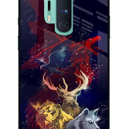 Game Of Thrones Oneplus 8 Pro Glass Case