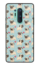 Pug Dog Oneplus 8 Pro Glass Case