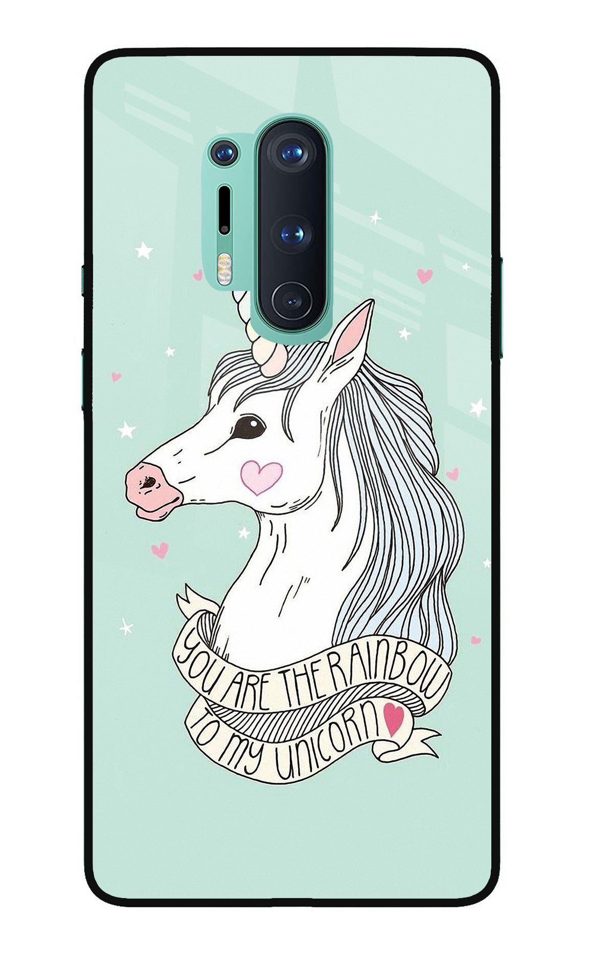 Unicorn Wallpaper Oneplus 8 Pro Glass Case