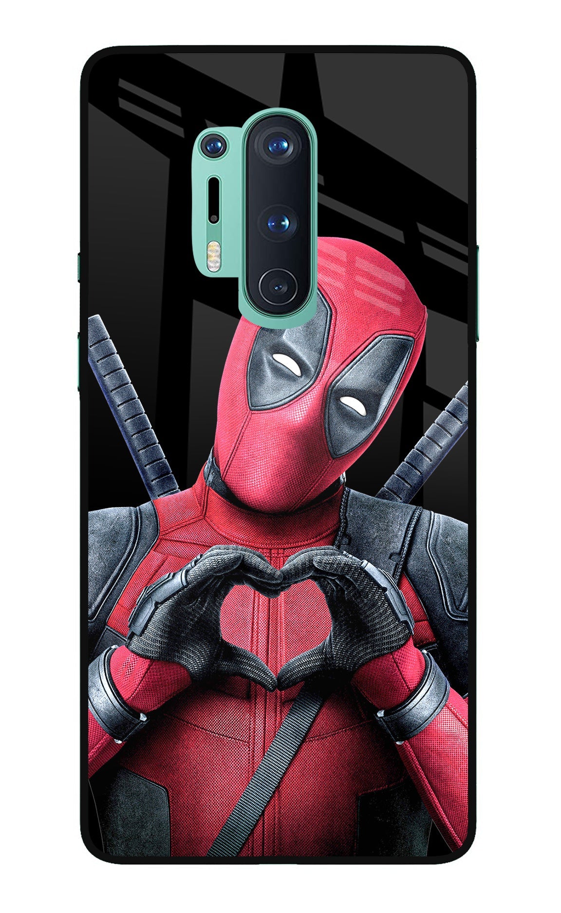 Deadpool Oneplus 8 Pro Glass Case